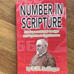 Number in Scripture by E.W. Bullinger - Red Paperback